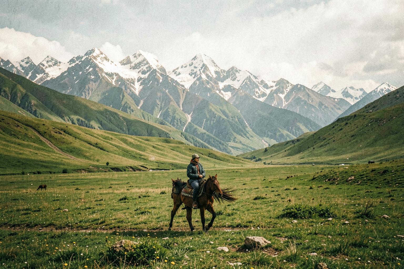 KYRGYZSTAN — Hiking / Horses / Wilderness